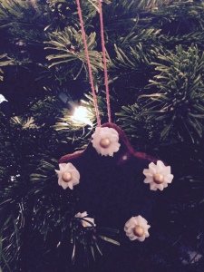 Gingerbread Star Tree Decoration