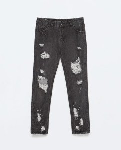 Zara Super Ripped Jeans