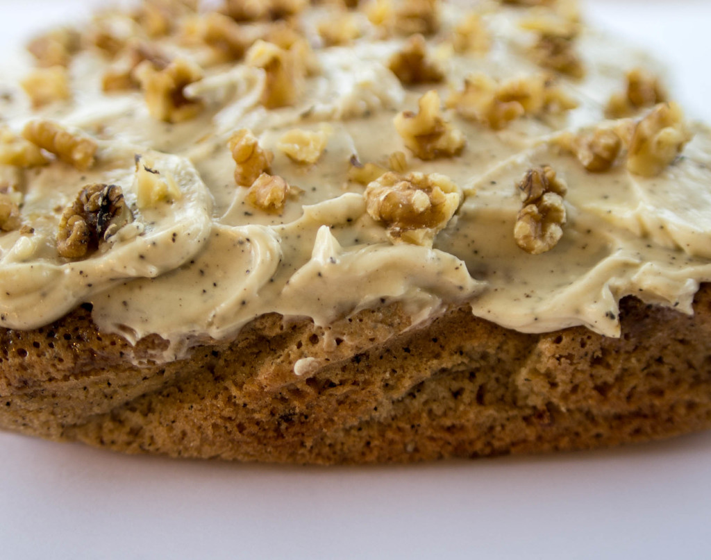 Coffee, Cardamom & Walnut Cake