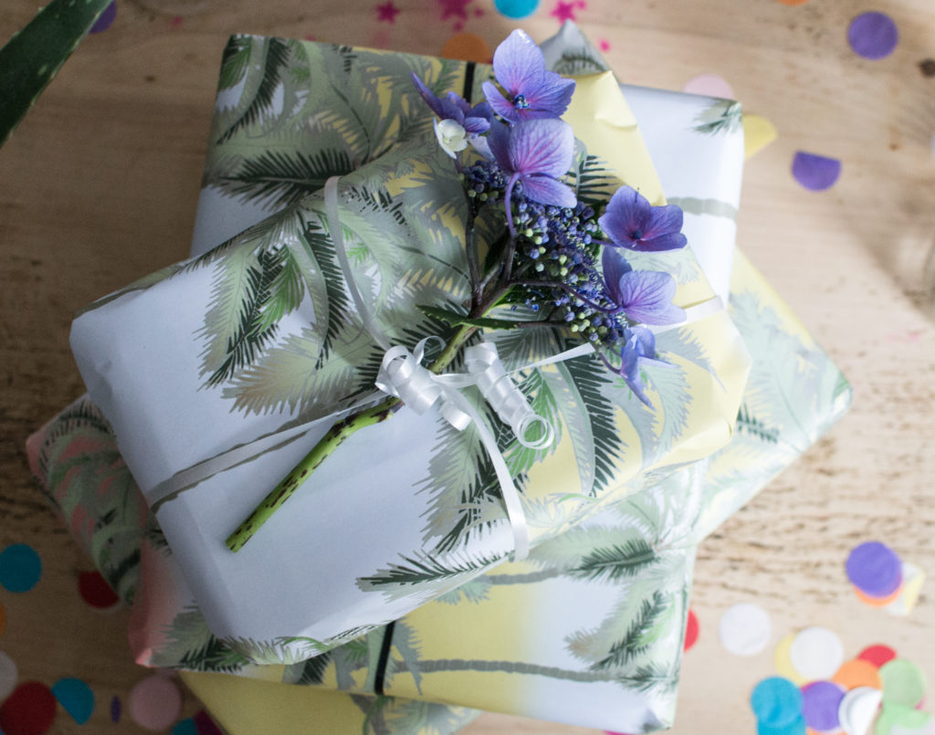 Emily Burningham Palm Tree Wrapping Paper