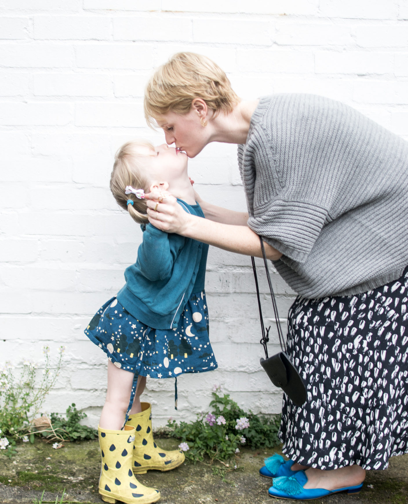 Grey Chunky Jumper, Cradle to Cradle Fairwool, Ally Bee