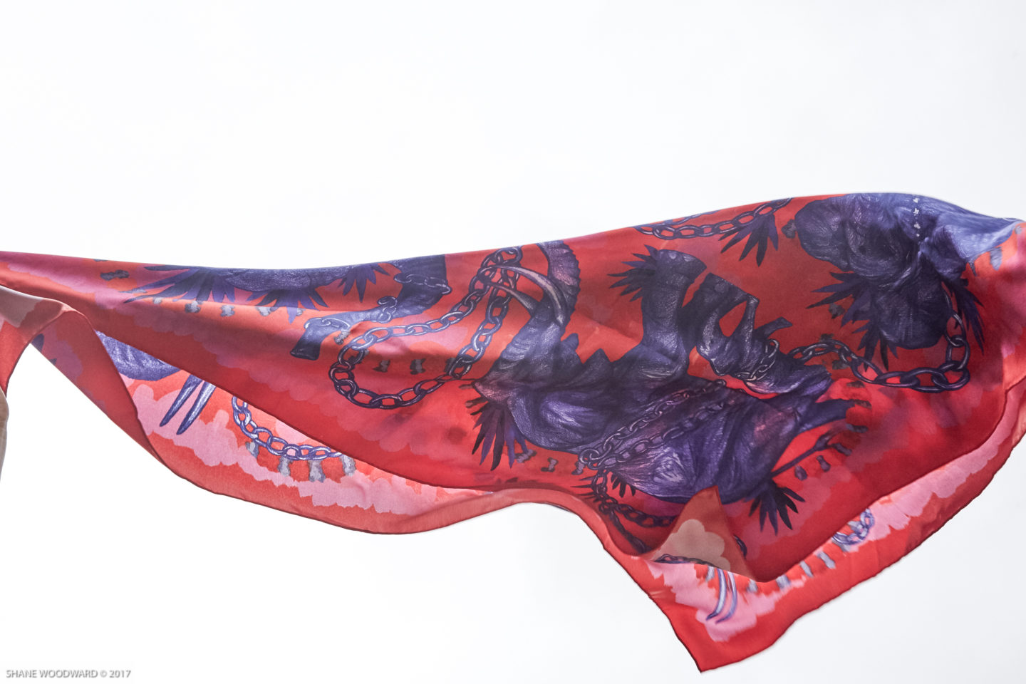 Gung Ho Design Silk Scarf