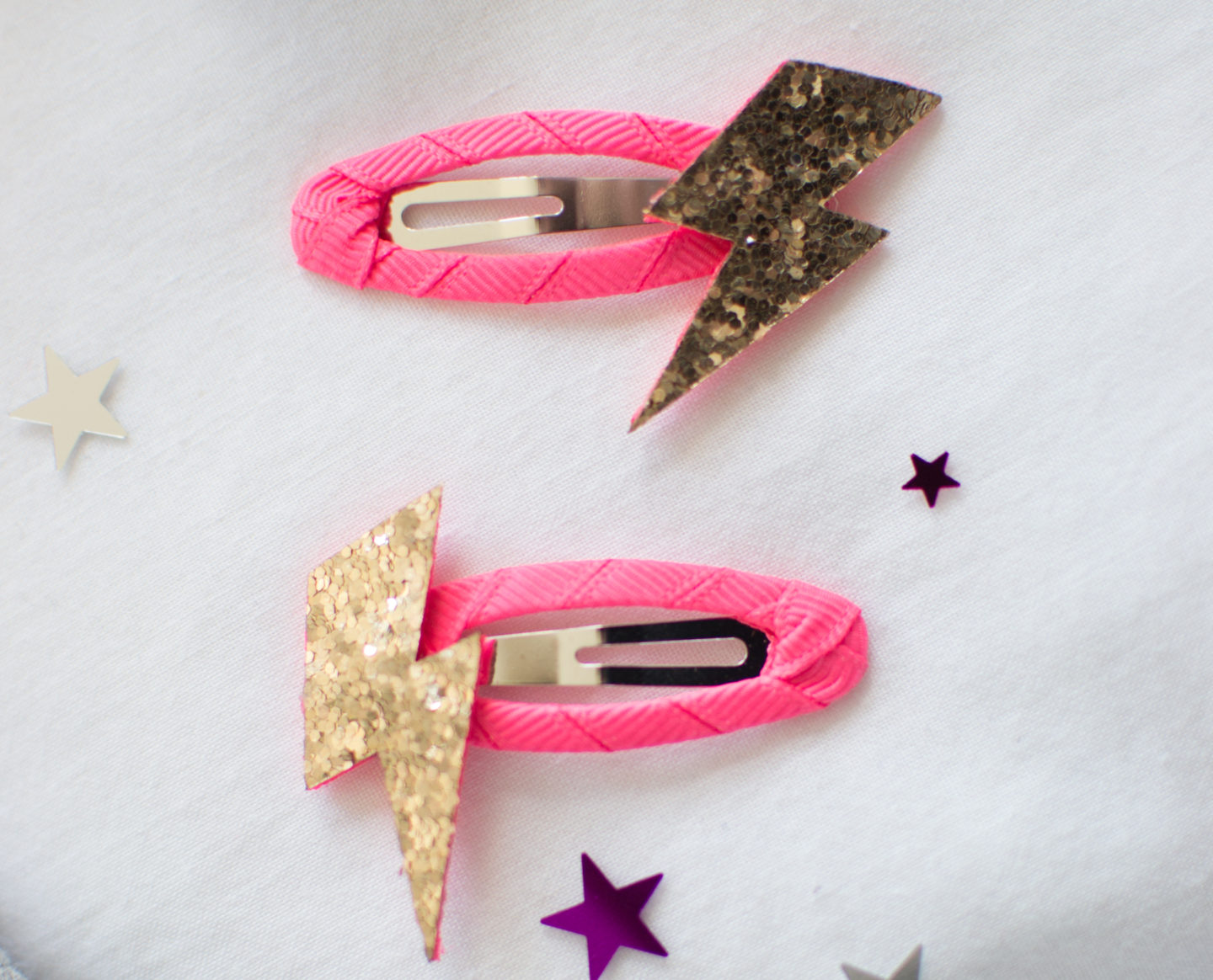 Lightening Hair Clips