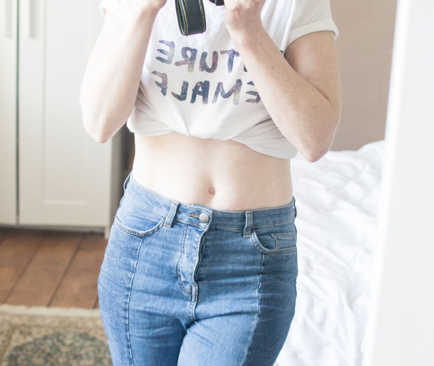 Does MUTU System work? Lifestyle blogger Karen Maurice's tummy after