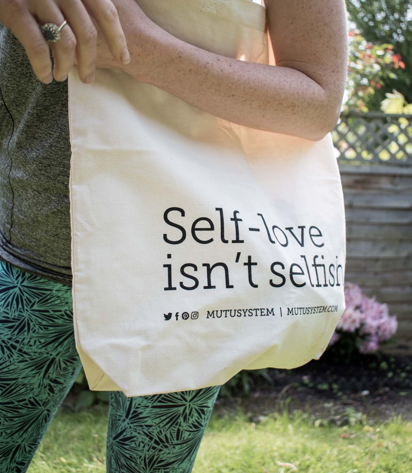 Self Love isn't selfish MUTU system bag