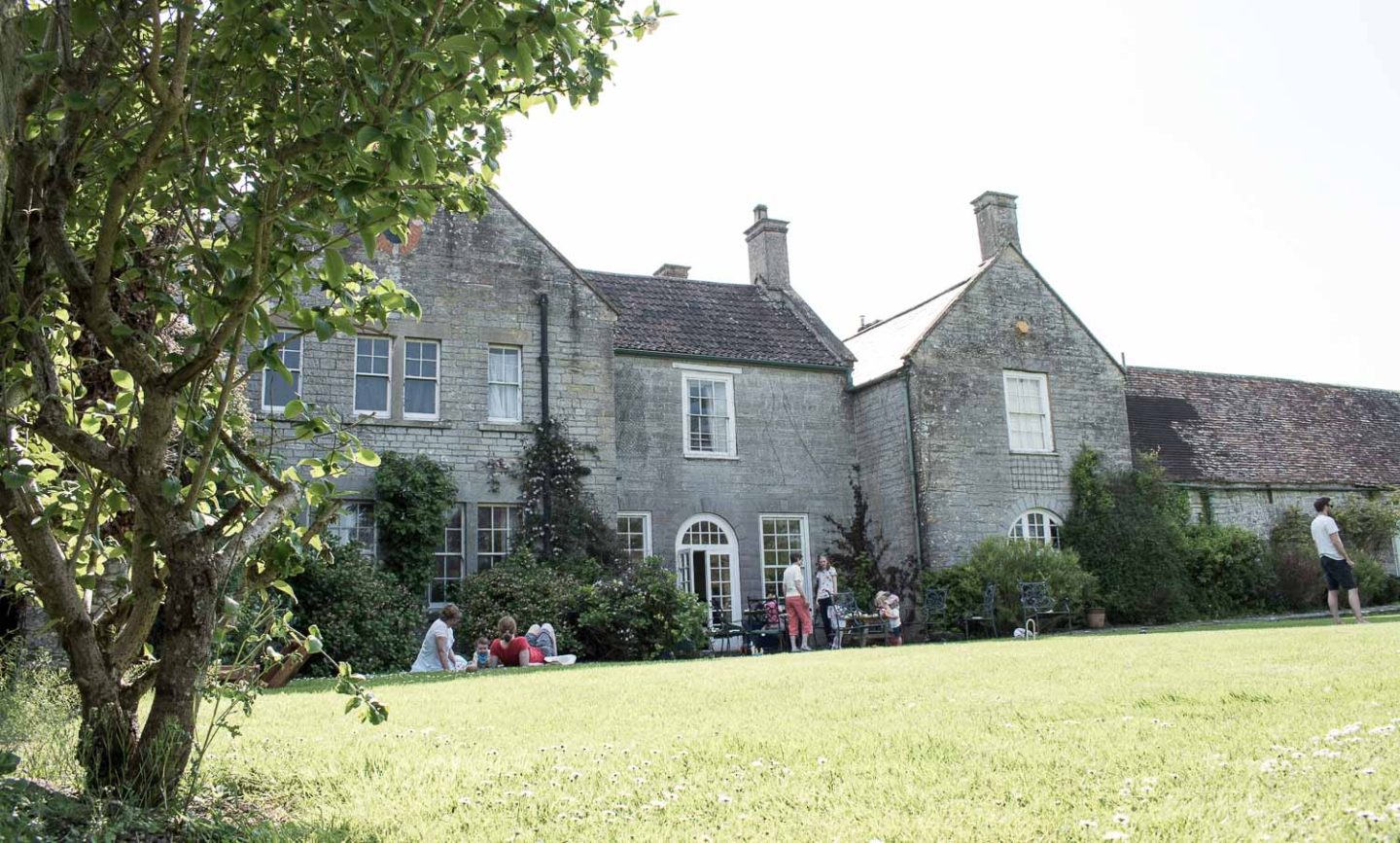 The crochet lawn at Wootton House, Helpful Holidays