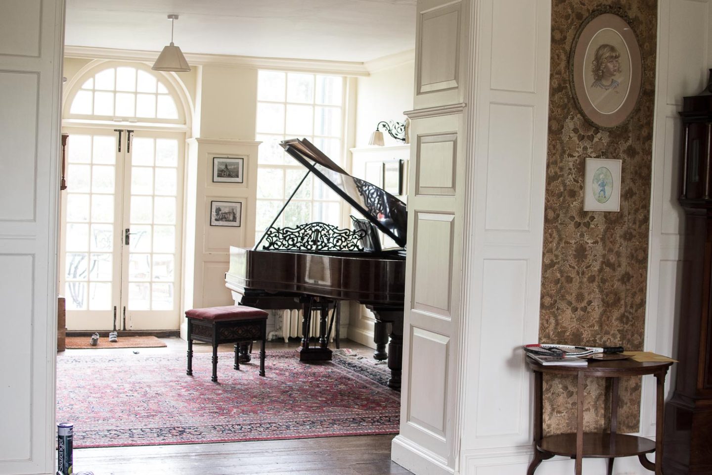 The entrance hall at Wootton House