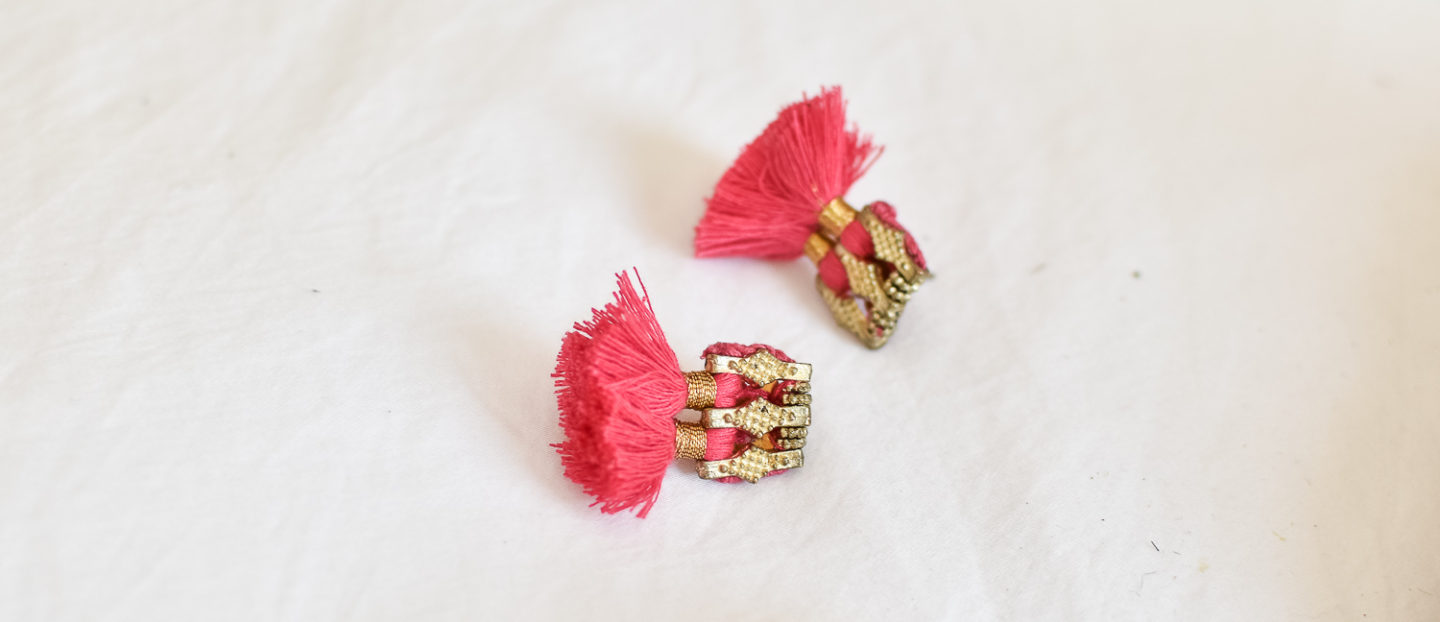 Tassel earings from Dilli Grey