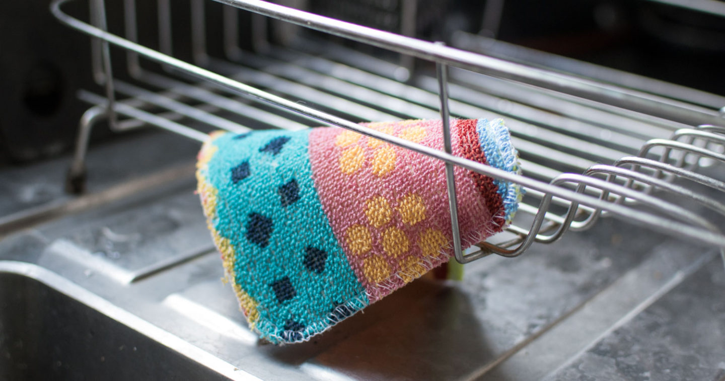 switch to using a euroscrubby from kilo to make your kitchen plastic free