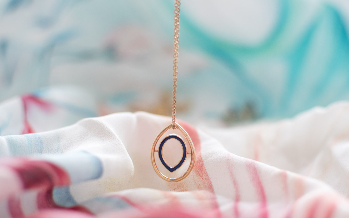 The apple pip necklace from ethical jewellery brand Little by Little