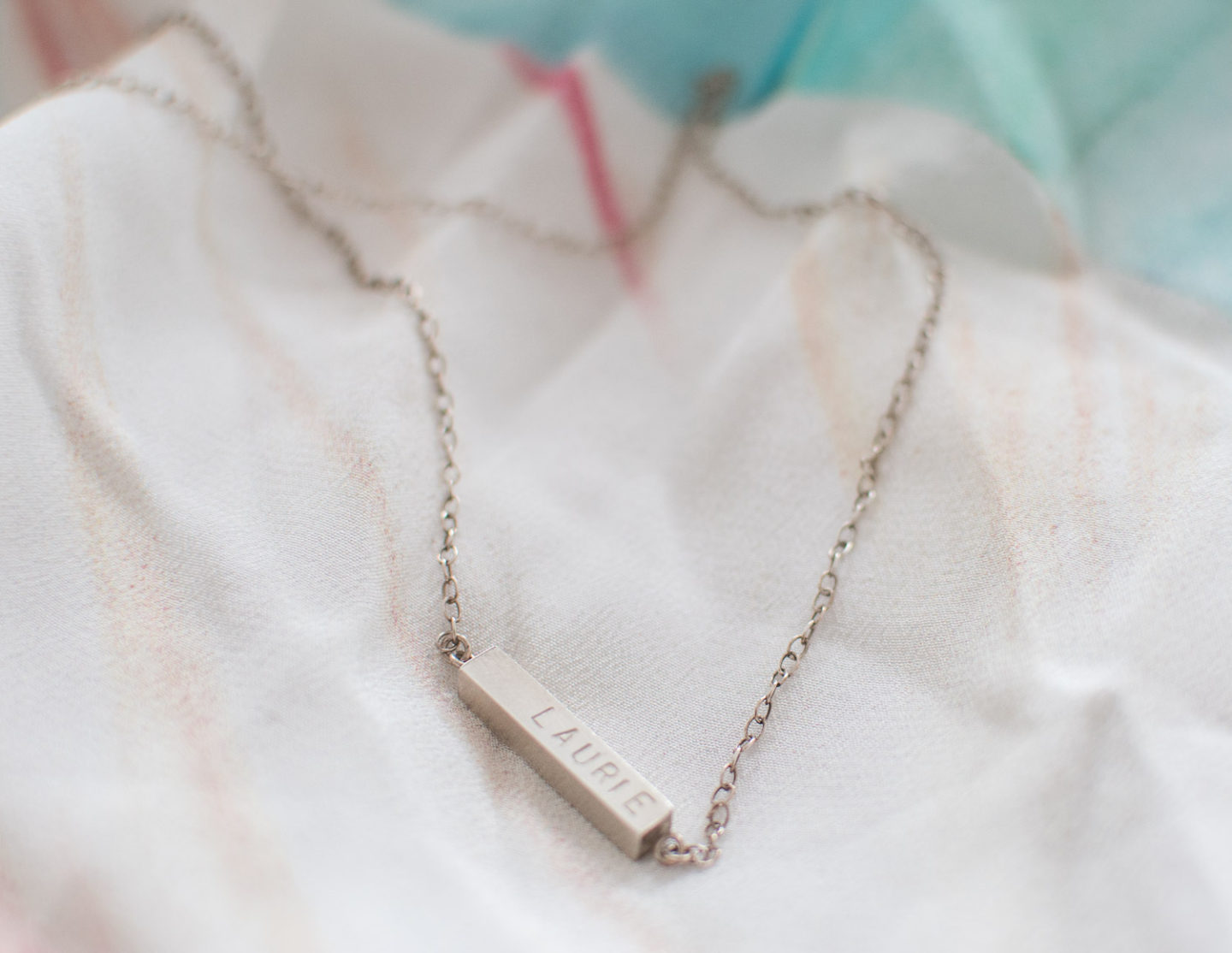 Daisy & Laurie necklace from ethical jewellery brand Kate Wainwright