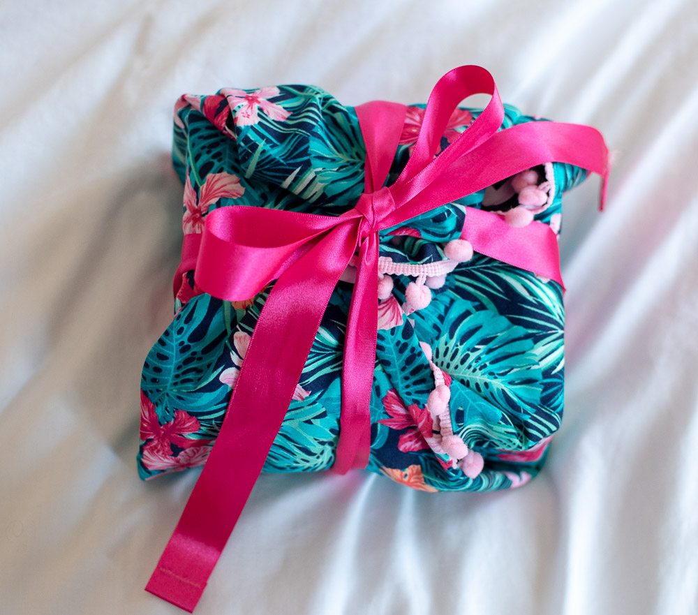 Reusable fabric gift wrap from TheFabricWrappingCo Etsy UK