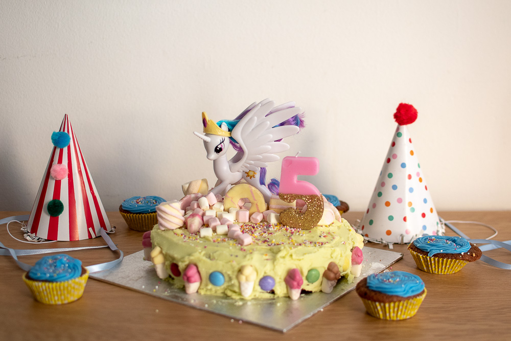 My Little Pony, 5 year old birthday cake