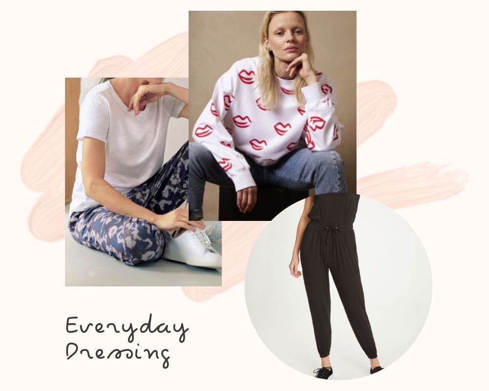 An edit of ethical loungewear from Thought Clothing andThe Good Apparel.
