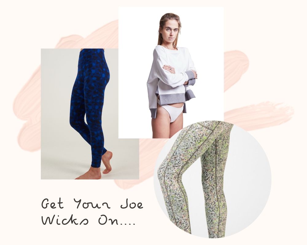 An edit of eco activewear from Asquith London, Starseeds and Sweaty Betty