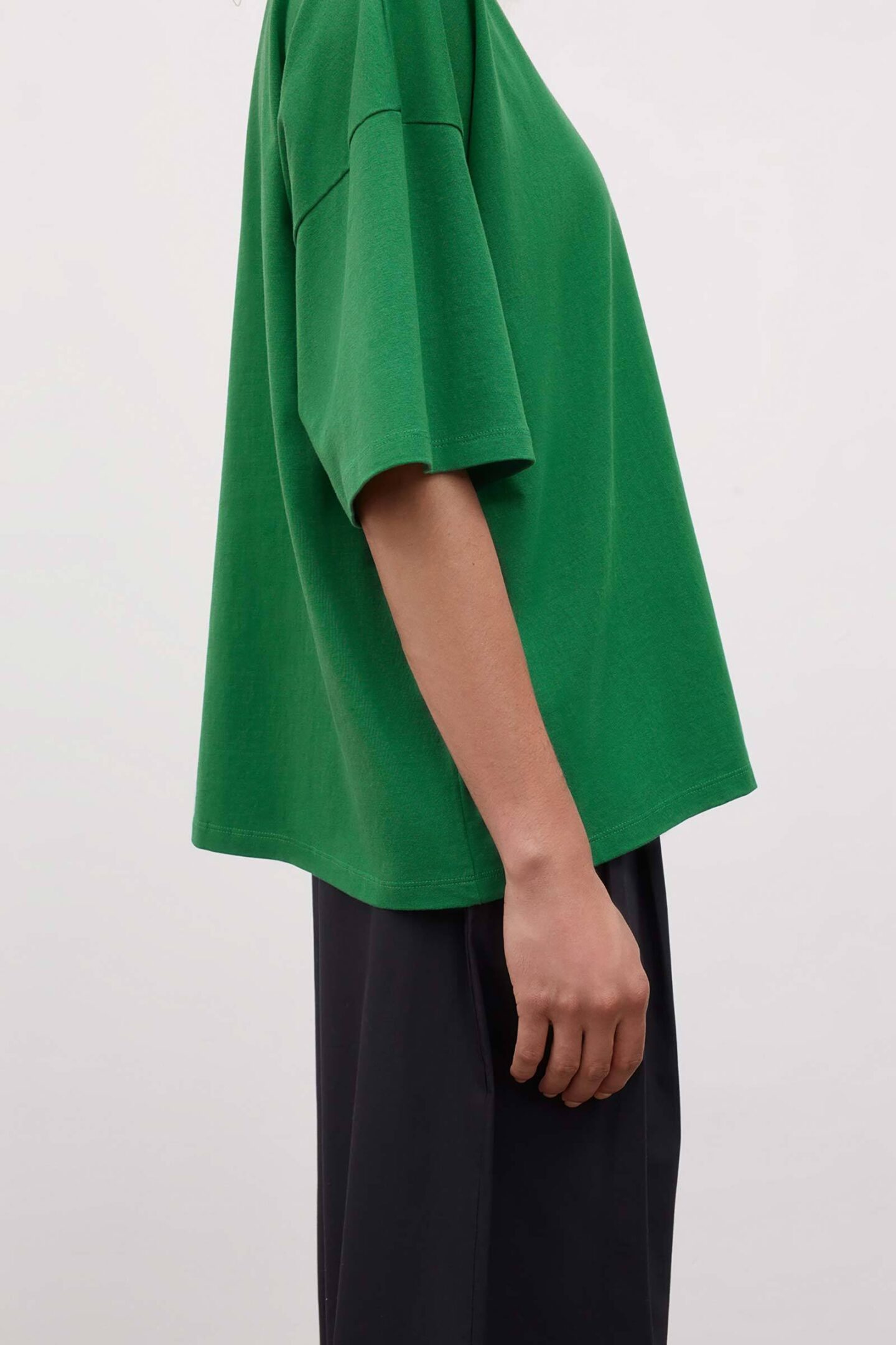 Fairtrade cotton green T Shirt from Kowtow