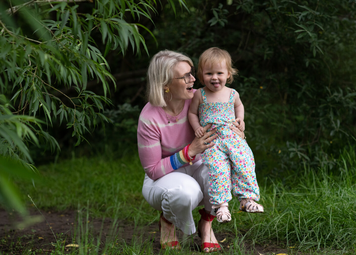 Karen Maurice, sustainable influencer of n4mummy and her daughter, shot by London Family Photograher Katrina Campbell