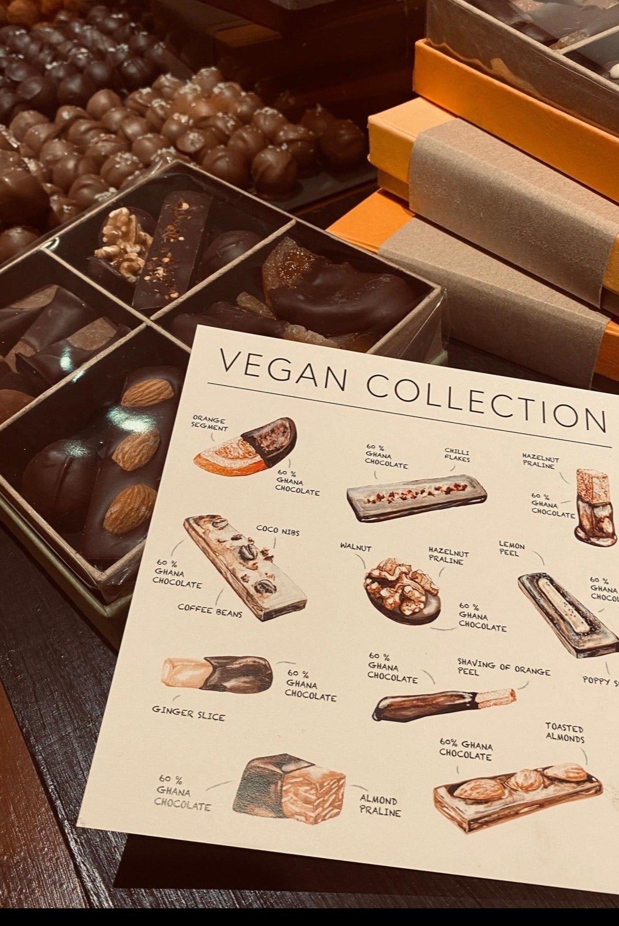 Sustainable gifts, Vegan Selection Box from Be Chocolat