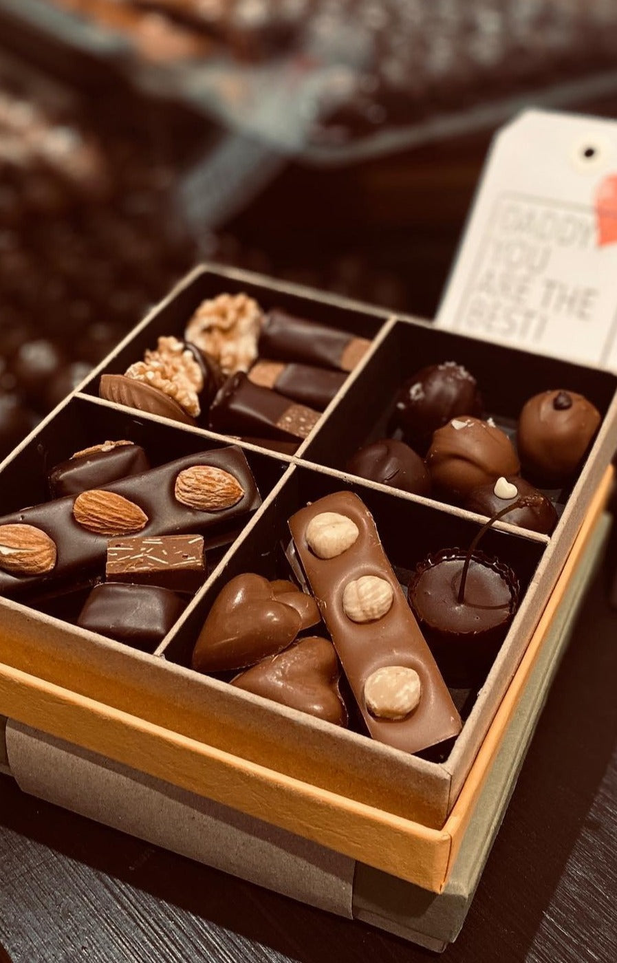 Ethical gifts, handmade chocolates from Be Chocolat